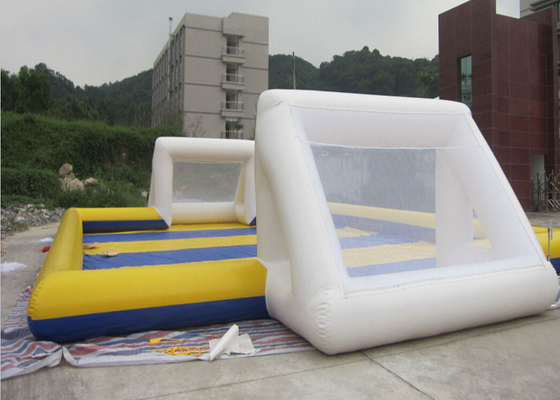 China Campo de deportes inflable del PVC de la prenda impermeable 0.6m m, campo de fútbol inflable proveedor