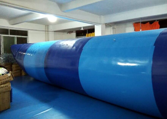 China La gota inflable de la catapulta del agua de Oudoor para los deportes de la aguamarina riega el parque 10 ml * 3mW proveedor