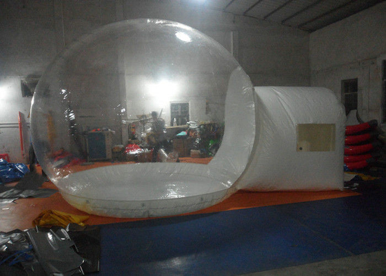 China casa transparente blanca de la tienda de la burbuja del diámetro de los 4m para la tienda del árbol el acampar/de la burbuja proveedor