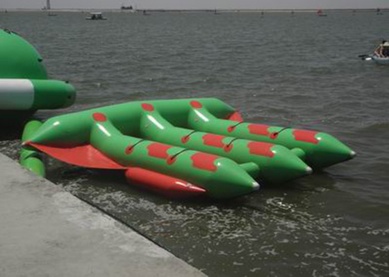 China Balsas inflables del pez volador de la lona, tubos inflables del agua para el lago proveedor