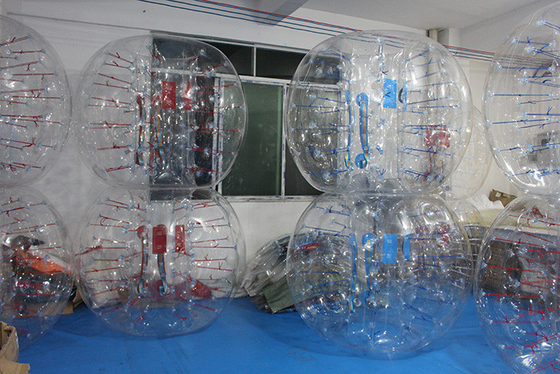 China PVC de 0.8m m CE inflable del fútbol de la burbuja del zorb del cuerpo del diámetro de 1,5 m proveedor