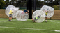 Impresión inflable modificada para requisitos particulares de la habilidad del fútbol de la burbuja del color para el entretenimiento proveedor