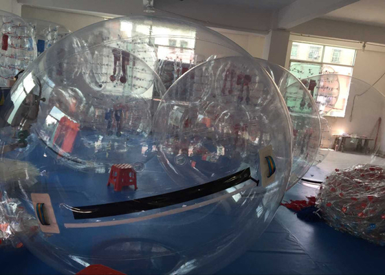 China Soldadura de bolas que caminan del agua en caliente inflable transparente con el PVC de 0.8m m proveedor