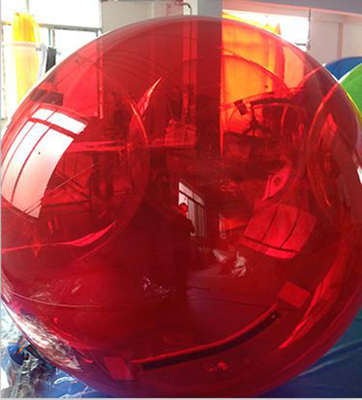 China El caminar inflable emocionante en la bola de la burbuja del agua para el rollo de la piscina de agua dentro proveedor