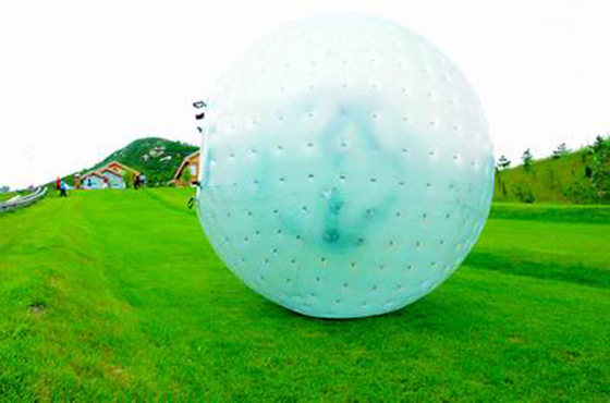 China Bola inflable impresa logotipo durable de Zorb de la piscina para los juegos del agua proveedor