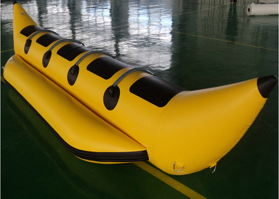 China Barco de plátano inflable de los pescados de la mosca del PVC de la prenda impermeable 0.9m m para los juegos del agua proveedor