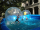Diámetro humano inflable enorme comercial de las bolas los 2m del hámster de la piscina de agua proveedor