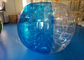 Fútbol inflable de la burbuja de los juegos de los deportes al aire libre, medio azul de la bola de parachoques inflable proveedor
