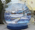 Tienda clara inflable personalizada de la bóveda de los globos de la nieve de la Navidad al aire libre proveedor