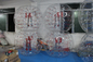 Diámetro inflable del PVC el 1.5m del fútbol 0.8m m de la burbuja de la bola de parachoques clara proveedor