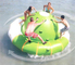 Barco inflable loco del disco del UFO de la calidad comercial para el juego del agua proveedor
