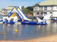 Parque inflable gigante inflable de la agua de mar del parque de atracciones del agua proveedor