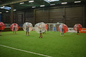 Fútbol inflable rojo comercial de la burbuja/bola de la burbuja para la aprobación del CE del fútbol proveedor