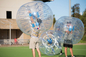 Fútbol inflable grande modificado para requisitos particulares de la burbuja, fútbol plástico de la bola de la burbuja inflable proveedor